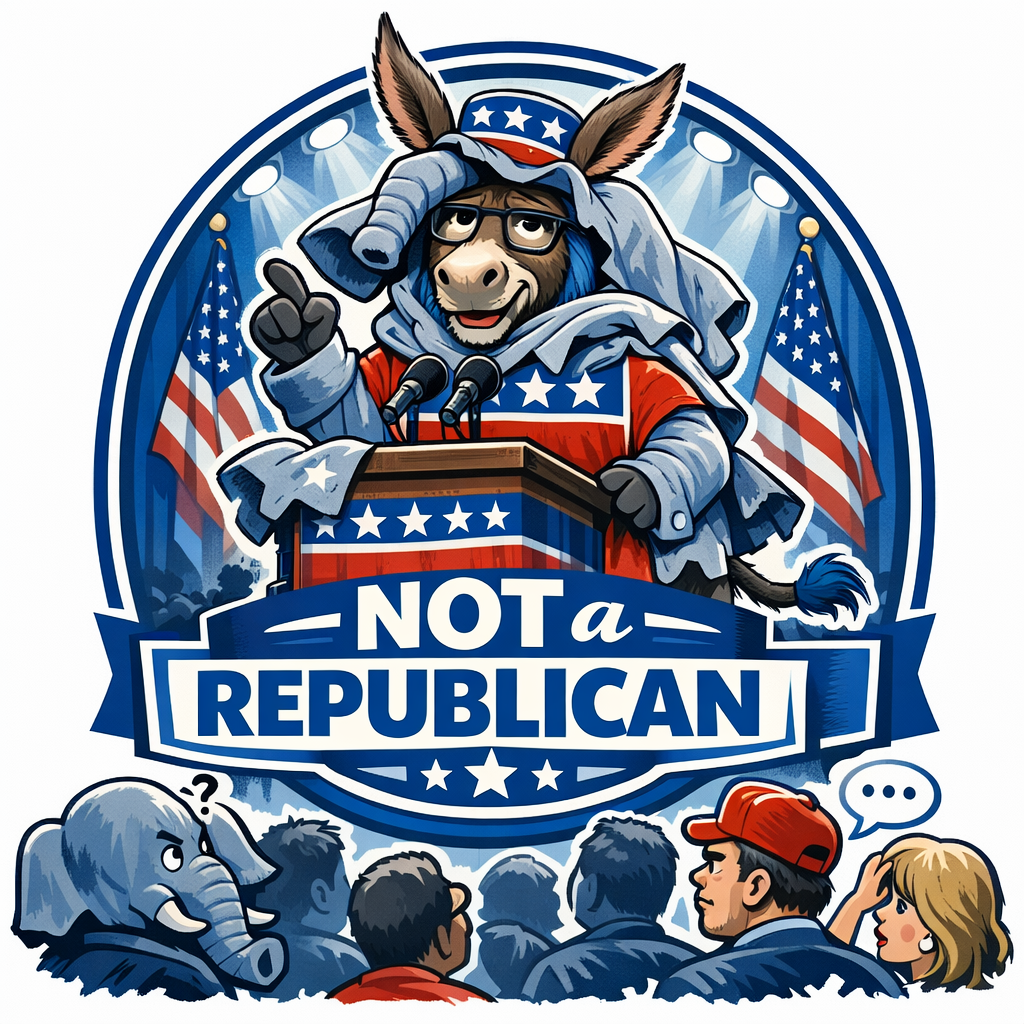 Mike Stacy as disguised elephant