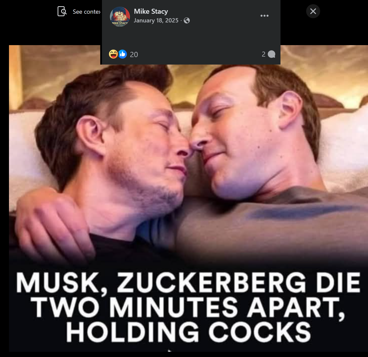 Mike Stacy attacking conservatives