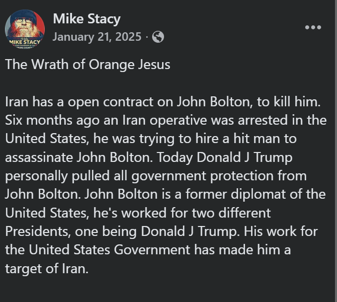 Mike Stacy attacking conservatives