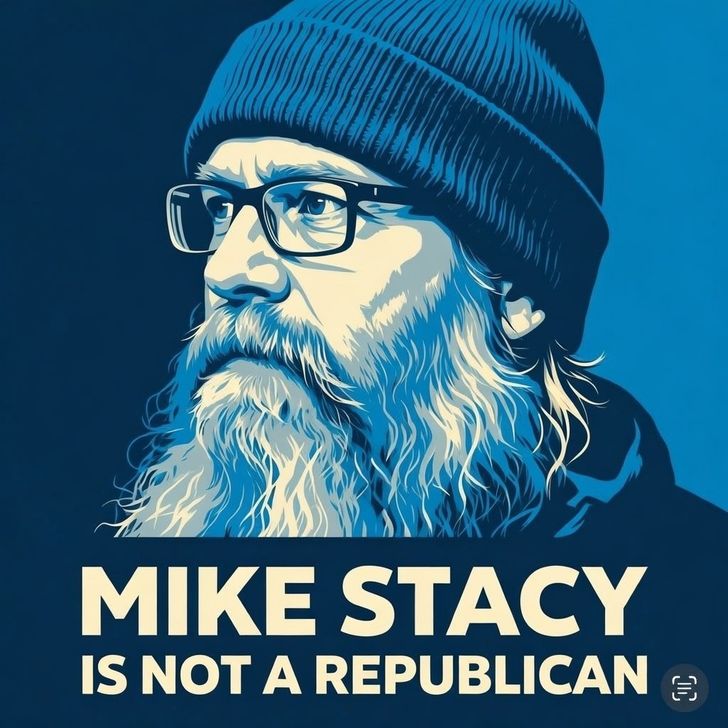 Pay no attention to the man behind the curtain - Mike Stacy elephant puppet